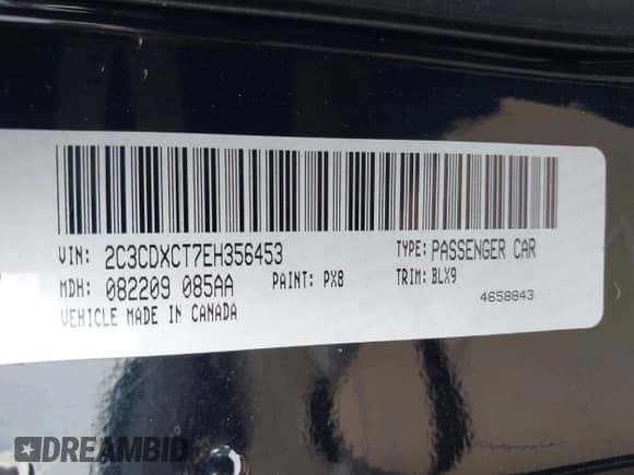 ✅ 2014 Dodge Charger RT • VIN: 2C3CDXCT7EH356453 • Lot: 41484769. Listed on IAAI with 130,225 mi. Free auction sales archive from the USA and detailed vehicle history report at DreamBid. Image 9.