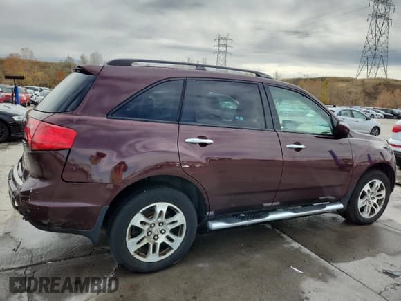 ✅ 2007 Acura MDX Technology • VIN: 2HNYD28317H534271 • Lot: 90736155. Wystawiony na Copart z przebiegiem 191 240 mil. Bezpłatny archiwum sprzedaży aukcyjnych z USA i szczegółowy raport historii pojazdu na DreamBid. Zdjęcie 3.