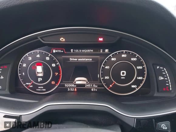 ✅ 2017 Audi Q7 Premium Plus • VIN: WA1LAAF75HD030243 • Lot: 43804393. Listed on IAAI with 92,008 mi. Free auction sales archive from the USA and detailed vehicle history report at DreamBid. Image 7.