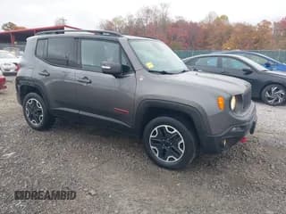 ✅ 2016 Jeep Renegade Trailhawk • VIN: ZACCJBCT7GPC72500 • Лот: 43524873. Опубликован ранее на IAAI с пробегом 128 149 миль. Бесплатный доступ к архиву аукционных продаж из США и подробный отчёт об истории автомобиля на DreamBid. Изображение 1.