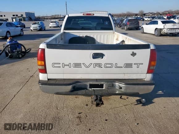 2002 Chevrolet Silverado 1500 with VIN 1GCEC19T92E302862, listed as a Copart auction lot 46956105 with Not provided miles and Salvage title. Bid and sale history available at DreamBid. Image 6.