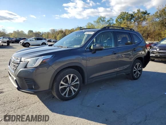 ✅ 2024 Subaru Forester Limited • VIN: JF2SKAKC2RH439233 • Лот: 86292625. Опубликован ранее на Copart с пробегом 48 752 миль. Бесплатный доступ к архиву аукционных продаж из США и подробный отчёт об истории автомобиля на DreamBid. Изображение 1.