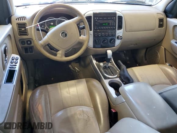 ✅ 2007 Mercury Mariner Premier • VIN: 4M2CU971X7KJ03424 • Lot: 51340895. Listed on Copart with 185,576 mi. Free auction sales archive from the USA and detailed vehicle history report at DreamBid. Image 8.