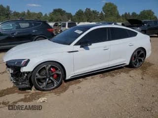 ✅ 2019 Audi RS 5 Sportback • VIN: WUABWCF50KA903339 • Lot: 70383695. Listed on Copart with 64,003 mi. Free auction sales archive from the USA and detailed vehicle history report at DreamBid. Image 1.
