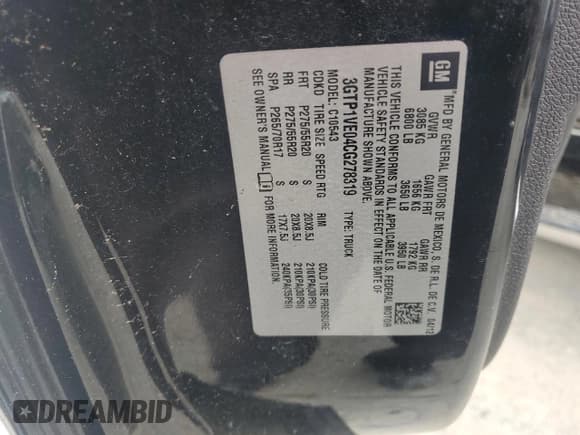 ✅ 2012 GMC Sierra 1500 SLE • VIN: 3GTP1VE04CG278319 • Лот: 84778205. Опубликован ранее на Copart с пробегом 140 896 миль. Бесплатный доступ к архиву аукционных продаж из США и подробный отчёт об истории автомобиля на DreamBid. Изображение 12.