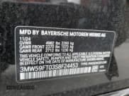 ✅ 2025 BMW 3 Series M340i • VIN: 3MW59FT03S8F24453 • Lot: 52180195. Listed on Copart with 1,970 mi. Free auction sales archive from the USA and detailed vehicle history report at DreamBid. Image 15.