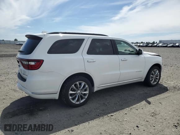 ✅ 2022 Dodge Durango Citadel • VIN: 1C4SDJETXNC193558 • Lot: 56224965. Listed on Copart with 29,684 mi. Free auction sales archive from the USA and detailed vehicle history report at DreamBid. Image 3.