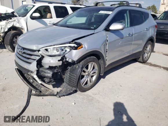 ✅ 2015 Hyundai Santa Fe • VIN: 5XYZWDLA0FG293175 • Лот: 67732893. Опубликован ранее на Copart с пробегом 121 014 миль. Бесплатный доступ к архиву аукционных продаж из США и подробный отчёт об истории автомобиля на DreamBid. Изображение 1.