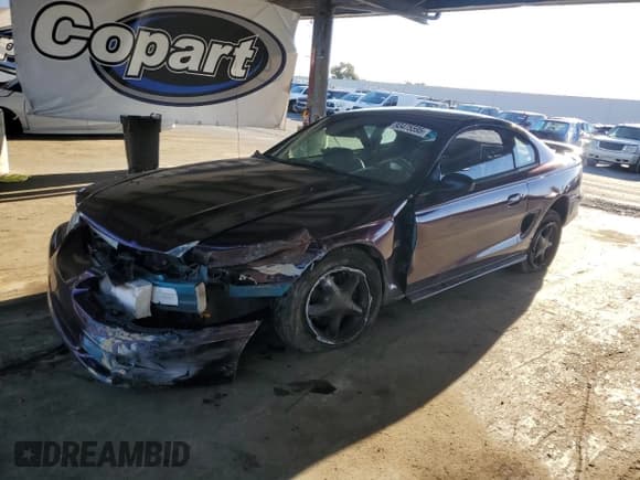 ✅ 1994 Ford Mustang GT • VIN: 1FALP42T0RF167885 • Лот: 93475595. Опубликован ранее на Copart с пробегом 190 610 миль. Бесплатный доступ к архиву аукционных продаж из США и подробный отчёт об истории автомобиля на DreamBid. Изображение 1.