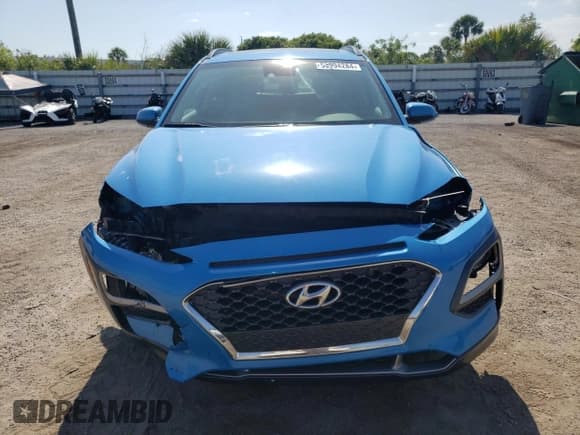 ✅ 2021 Hyundai Kona Limited • VIN: KM8K33A52MU629670 • Лот: 53994284. Опубликован ранее на Copart с пробегом 41 527 миль. Бесплатный доступ к архиву аукционных продаж из США и подробный отчёт об истории автомобиля на DreamBid. Изображение 5.