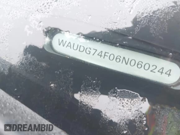 ✅ 2006 Audi A6 • VIN: WAUDG74F06N060244 • Лот: 42737953. Опубликован ранее на IAAI с пробегом Не указан. Бесплатный доступ к архиву аукционных продаж из США и подробный отчёт об истории автомобиля на DreamBid. Изображение 11.