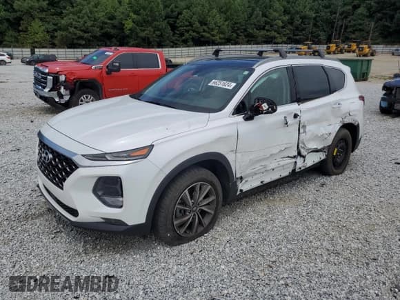 ✅ 2019 Hyundai Santa Fe Ultimate • VIN: 5NMS53AD2KH061527 • Лот: 66251624. Опубликован ранее на Copart с пробегом 82 685 миль. Бесплатный доступ к архиву аукционных продаж из США и подробный отчёт об истории автомобиля на DreamBid. Изображение 1.