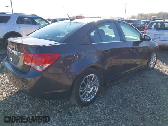 2014 Chevrolet Cruze ECO with VIN 1G1PH5SBXE7425820, listed as a IAAI auction lot 43538934 with 145,646 mi miles and . Bid and sale history available at DreamBid. Image 4.