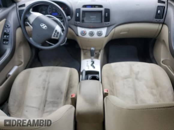 2009 Hyundai Elantra GLS z VIN KMHDU46D69U823833, wystawiony jako Copart lot #74582964 z przebiegiem 149 093 mil mil oraz Szkoda całkowita • Salvage title. Historia ofert i sprzedaży dostępna na DreamBid. Obrazek 8.