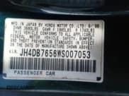 ✅ 1998 Acura Integra LS • VIN: JH4DB7656WS007053 • Лот: 40284845. Опубликован ранее на IAAI с пробегом 160 275 миль. Бесплатный доступ к архиву аукционных продаж из США и подробный отчёт об истории автомобиля на DreamBid. Изображение 9.