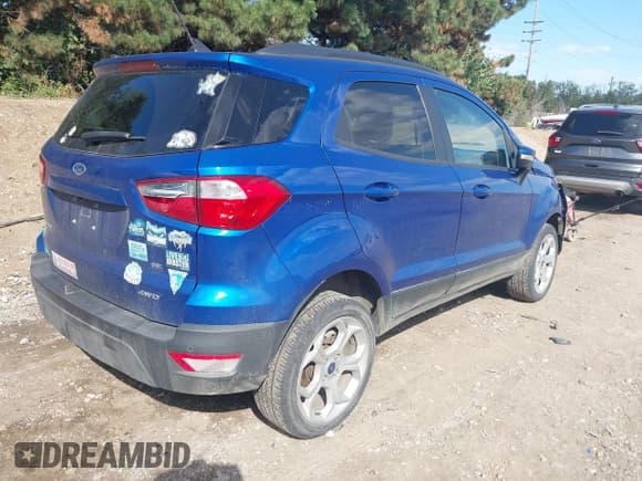 ✅ 2021 Ford EcoSport SE • VIN: MAJ6S3GL9MC427404 • Лот: 43407842. Опубликован ранее на IAAI с пробегом 46 218 миль. Бесплатный доступ к архиву аукционных продаж из США и подробный отчёт об истории автомобиля на DreamBid. Изображение 4.
