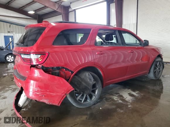 ✅ 2018 Dodge Durango GT • VIN: 1C4RDJDG9JC232573 • Лот: 59539775. Опубликован ранее на Copart с пробегом 100 453 миль. Бесплатный доступ к архиву аукционных продаж из США и подробный отчёт об истории автомобиля на DreamBid. Изображение 3.