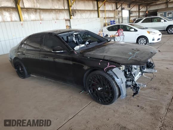 ✅ 2023 Mercedes-Benz S 500 • VIN: W1K6G6DB1PA222111 • Lot: 84923815. Listed on Copart with Not provided. Free auction sales archive from the USA and detailed vehicle history report at DreamBid. Image 4.