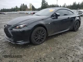 ✅ 2015 Lexus RC 350 F Sport • VIN: JTHSE5BCXF5002301 • Lot: 92563305. Listed on Copart with 89,043 mi. Free auction sales archive from the USA and detailed vehicle history report at DreamBid. Image 1.