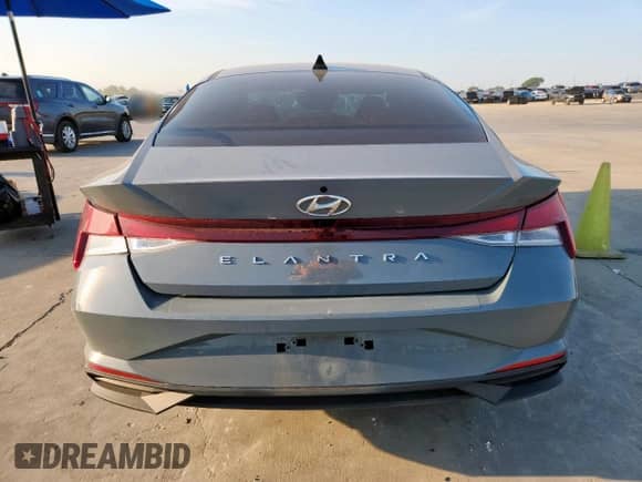 2021 Hyundai Elantra SEL with VIN KMHLM4AG1MU093125, listed as a Copart auction lot 69351495 with 62,868 mi miles and Salvage title. Bid and sale history available at DreamBid. Image 6.