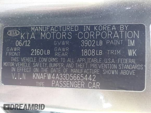 ✅ 2013 Kia Forte SX • VIN: KNAFW4A33D5665442 • Lot: 43497969. Wystawiony na IAAI z przebiegiem 125 930 mil. Bezpłatny archiwum sprzedaży aukcyjnych z USA i szczegółowy raport historii pojazdu na DreamBid. Zdjęcie 9.