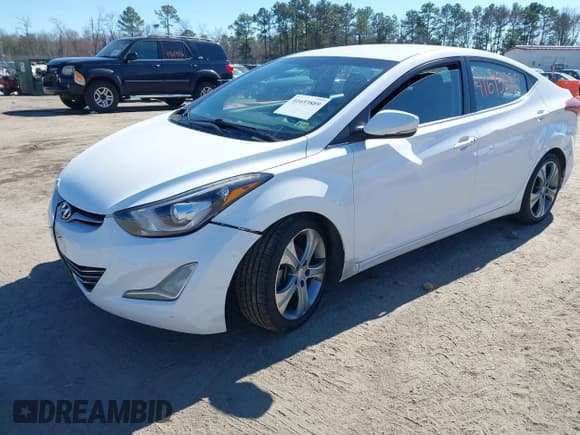 ✅ 2016 Hyundai Elantra Sport • VIN: KMHDH4AH1GU485625 • Lot: 41693889. Listed on IAAI with 201,507 mi. Free auction sales archive from the USA and detailed vehicle history report at DreamBid. Image 2.