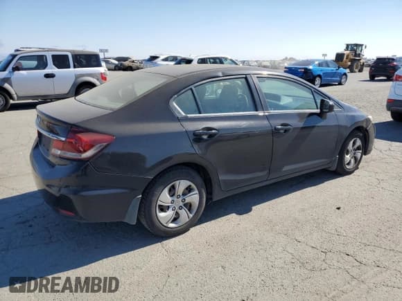 ✅ 2014 Honda Civic LX • VIN: 19XFB2F58EE203459 • Лот: 64807625. Опубликован ранее на Copart с пробегом 191 015 миль. Бесплатный доступ к архиву аукционных продаж из США и подробный отчёт об истории автомобиля на DreamBid. Изображение 3.