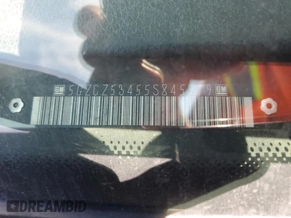 ✅ 2005 Saturn VUE • VIN: 5GZCZ53455S845919 • Lot: 49232825. Wystawiony na Copart z przebiegiem 307 130 mil. Bezpłatny archiwum sprzedaży aukcyjnych z USA i szczegółowy raport historii pojazdu na DreamBid. Zdjęcie 14.