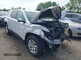 ✅ 2020 Chevrolet Traverse LT • VIN: 1GNEVHKW8LJ294681 • Lot: 42920885. Wystawiony na IAAI z przebiegiem 97 150 mil. Bezpłatny archiwum sprzedaży aukcyjnych z USA i szczegółowy raport historii pojazdu na DreamBid. Zdjęcie 1.