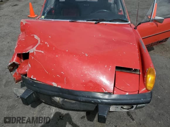 ✅ 1974 Porsche 914 • VIN: 4742909216 • Lot: 64011305. Listed on Copart with 14,438 mi. Free auction sales archive from the USA and detailed vehicle history report at DreamBid. Image 11.