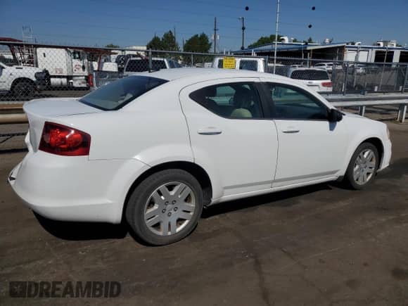 2012 Dodge Avenger SE с VIN 1C3CDZABXCN217010, выставлен на аукционе Copart как лот 63704794 с пробегом 179 359 миль миль и Списание • Salvage title. История ставок и продаж доступна на DreamBid. Изображение 3.