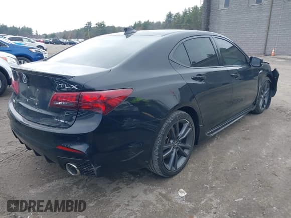 ✅ 2018 Acura TLX w/A-SPEC Pkg • VIN: 19UUB3F68JA004996 • Lot: 41846336. Listed on IAAI with 82,791 mi. Free auction sales archive from the USA and detailed vehicle history report at DreamBid. Image 4.