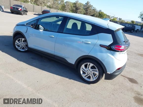 ✅ 2023 Chevrolet Bolt EV 1LT • VIN: 1G1FW6S01P4112343 • Lot: 43197029. Listed on IAAI with 38,847 mi. Free auction sales archive from the USA and detailed vehicle history report at DreamBid. Image 3.