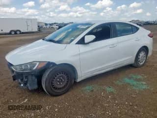 2018 Hyundai Elantra SE z VIN 5NPD74LFXJH303098, wystawiony jako Copart lot #58597905 z przebiegiem 49 813 mil mil oraz Szkoda całkowita • Salvage title. Historia ofert i sprzedaży dostępna na DreamBid. Obrazek 1.
