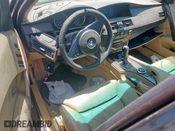 ✅ 2007 BMW 5 Series 550i • VIN: WBANB53537CP04090 • Lot: 56846335. Listed on Copart with 219,116 mi. Free auction sales archive from the USA and detailed vehicle history report at DreamBid. Image 8.