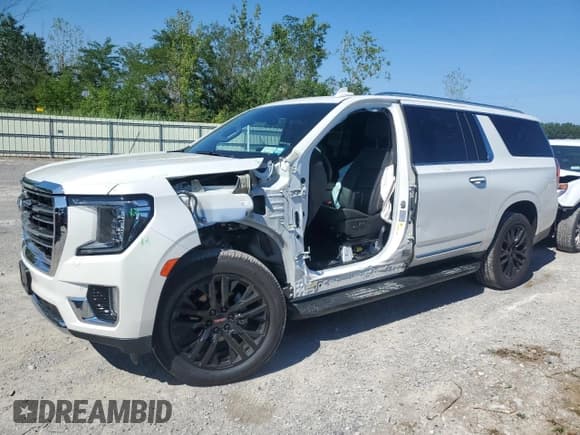 ✅ 2023 GMC Yukon XL SLT • VIN: 1GKS2GKD1PR163469 • Lot: 65526315. Listed on Copart with 62,905 mi. Free auction sales archive from the USA and detailed vehicle history report at DreamBid. Image 1.