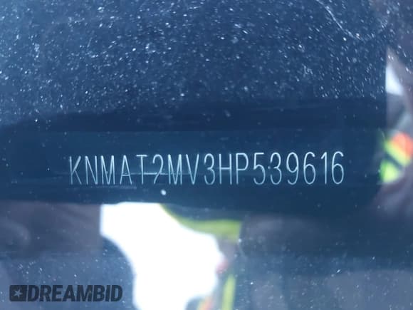 ✅ 2017 Nissan Rogue SV • VIN: KNMAT2MV3HP539616 • Lot: 43862660. Listed on IAAI with 96,397 mi. Free auction sales archive from the USA and detailed vehicle history report at DreamBid. Image 17.