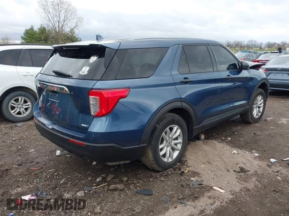✅ 2020 Ford Explorer • VIN: 1FMSK8BH8LGC23575 • Lot: 41944018. Listed on IAAI with 107,427 mi. Free auction sales archive from the USA and detailed vehicle history report at DreamBid. Image 4.