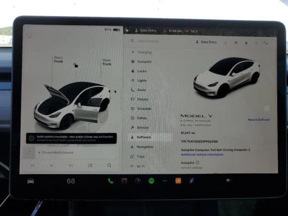 ✅ 2023 Tesla Model Y Long Range • VIN: 7SAYGDEE5PF624188 • Lot: 87409915. Wystawiony na Copart z przebiegiem 61 247 mil. Bezpłatny archiwum sprzedaży aukcyjnych z USA i szczegółowy raport historii pojazdu na DreamBid. Zdjęcie 9.