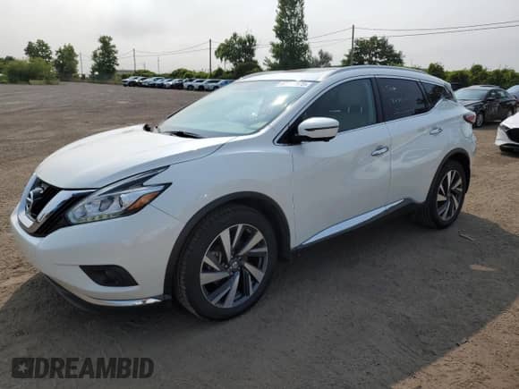 2016 Nissan Murano SV with VIN 5N1AZ2MH4GN150370, listed as a Copart auction lot 67747675 with 138,678 mi miles and Salvage title. Bid and sale history available at DreamBid. Image 1.