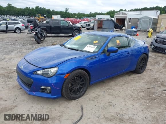 ✅ 2015 Subaru BRZ Limited • VIN: JF1ZCAC16F9601397 • Lot: 42939643. Listed on IAAI with 127,000 mi. Free auction sales archive from the USA and detailed vehicle history report at DreamBid. Image 2.