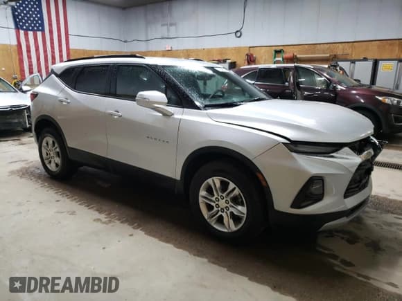 ✅ 2021 Chevrolet Blazer LT • VIN: 3GNKBHRS7MS569598 • Lot: 91248515. Listed on Copart with 50,482 mi. Free auction sales archive from the USA and detailed vehicle history report at DreamBid. Image 4.