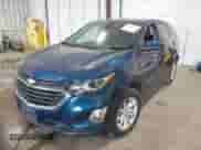 2020 Chevrolet Equinox LT with VIN 3GNAXUEV4LL151143, listed as a IAAI auction lot 43100439 with 50,646 mi miles and . Bid and sale history available at DreamBid. Image 17.