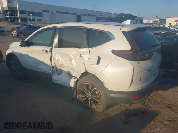 ✅ 2022 Honda CR-V EX-L • VIN: 7FARW2H87NE040763 • Lot: 43304817. Listed on IAAI with 15,973 mi. Free auction sales archive from the USA and detailed vehicle history report at DreamBid. Image 3.