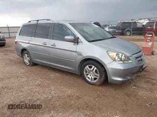 ✅ 2006 Honda Odyssey EX-L • VIN: 5FNRL38646B098355 • Lot: 43457688. Listed on IAAI with 160,785 mi. Free auction sales archive from the USA and detailed vehicle history report at DreamBid. Image 1.