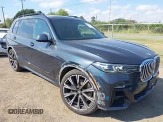 ✅ 2019 BMW X7 xDrive50i • VIN: 5UXCX4C58KLS38525 • Лот: 43333047. Опубликован ранее на IAAI с пробегом 94 740 миль. Бесплатный доступ к архиву аукционных продаж из США и подробный отчёт об истории автомобиля на DreamBid. Изображение 1.
