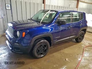 ✅ 2017 Jeep Renegade Sport • VIN: ZACCJBAB1HPG26944 • Лот: 94777005. Опубликован ранее на Copart с пробегом 51 220 миль. Бесплатный доступ к архиву аукционных продаж из США и подробный отчёт об истории автомобиля на DreamBid. Изображение 1.