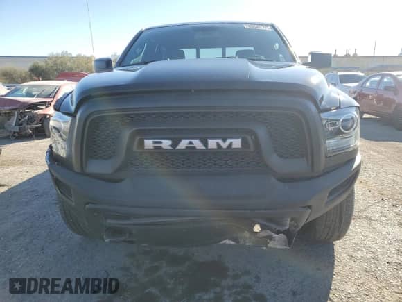 2021 Ram 1500 Warlock z VIN 1C6RR6GGXMS515480, wystawiony jako Copart lot #48503265 z przebiegiem 46 887 mil mil oraz Szkoda całkowita • Salvage title. Historia ofert i sprzedaży dostępna na DreamBid. Obrazek 5.