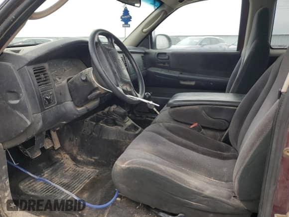 2002 Dodge Dakota SLT with VIN 1B7GG42N62S542723, listed as a Copart auction lot 50981195 with 215,594 mi miles and Salvage title. Bid and sale history available at DreamBid. Image 7.