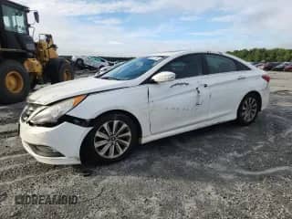 2014 Hyundai Sonata Limited with VIN 5NPEC4AB5EH942317, listed as a Copart auction lot 68943185 with 171,844 mi miles and Salvage title. Bid and sale history available at DreamBid. Image 1.